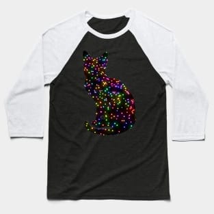 Sparkle Kitty Baseball T-Shirt